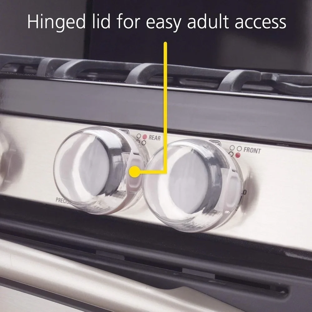 Safety 1st Clear View Stove Knob Covers 5pk